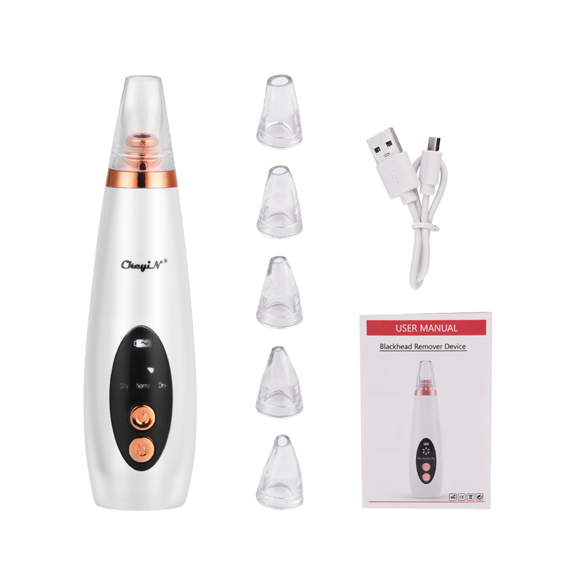 USB Rechargeable Blackhead Remover Face Pore Vacuum Skin Care Acne Pore Cleaner Pimple Removal Vacuum Suction Facial Tool Clean
USB Rechargeable Blackhead Remover Face Pore Vacuum Skin Care Acne Pore Cleaner Pimple Removal Vacuum Suction Facial Tool Clean