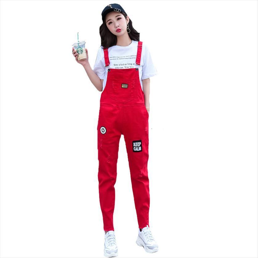 denim overalls trousers autumn student womens romper loose casual hole plus size suspender jeans womans, Black;white
denim overalls trousers autumn student womens romper loose casual hole plus size suspender jeans womans, Black;white