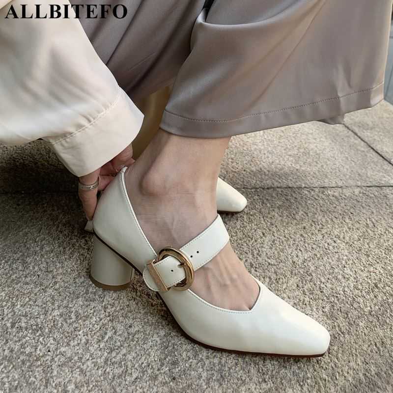 ALLBITEFO fashion brand high heels office ladies shoes full genuine leather women high heel shoes women heels women shoes 210611, As picture
ALLBITEFO fashion brand high heels office ladies shoes full genuine leather women high heel shoes women heels women shoes 210611, As picture