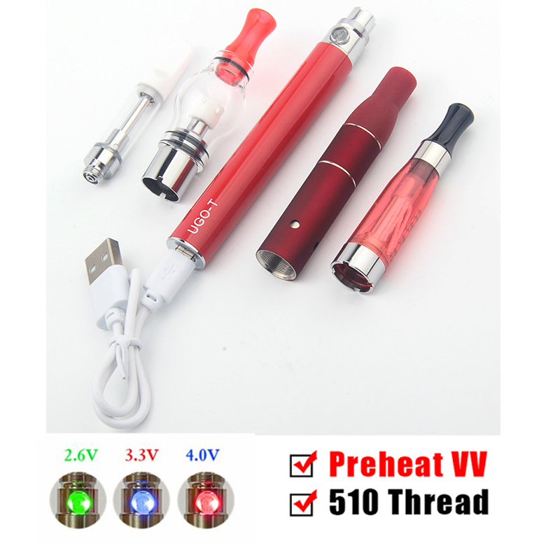 4 in 1 Starter Kits eGo 510 Preheat VV Vape Battery EVOD Dab Pens Dry Herb Vaporizer Wax Oil Vapes UGO Passthrough Cartridges
4 in 1 Starter Kits eGo 510 Preheat VV Vape Battery EVOD Dab Pens Dry Herb Vaporizer Wax Oil Vapes UGO Passthrough Cartridges