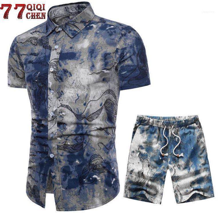 Men's Tracksuits Tracksuit Men Casual Summer Set Mens Floral Shirt + Print Beach Shorts Shirts Pants Two Piece Suit Plus Size 5XL, Gray
Men's Tracksuits Tracksuit Men Casual Summer Set Mens Floral Shirt + Print Beach Shorts Shirts Pants Two Piece Suit Plus Size 5XL, Gray