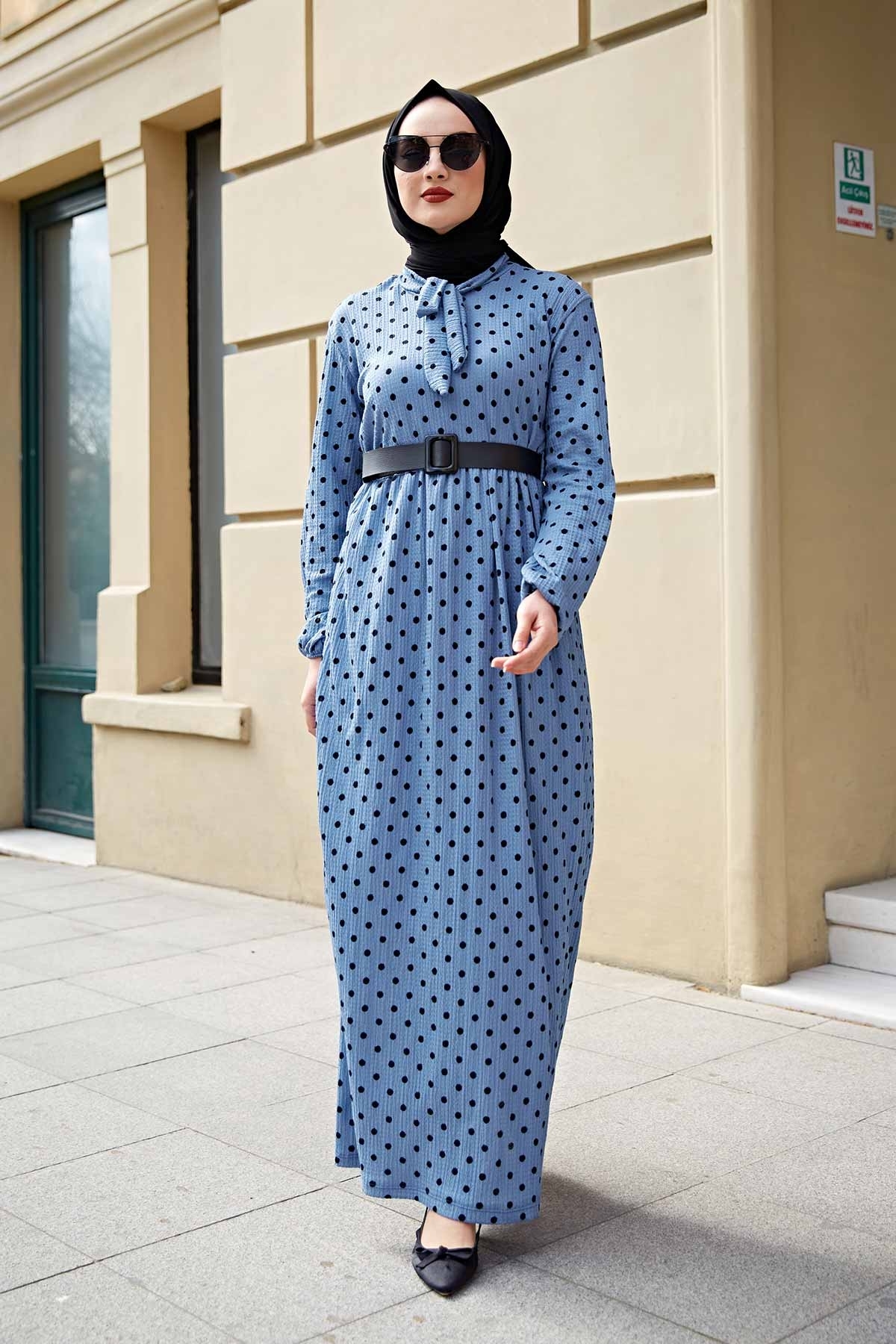 Tie Polka Ramadan Kaftan Dubai Abaya Turkey Muslim Women Hijab Dress Islam Caftan Marocain Dresses Vestidos Eid Mubarak Abayas
Tie Polka Ramadan Kaftan Dubai Abaya Turkey Muslim Women Hijab Dress Islam Caftan Marocain Dresses Vestidos Eid Mubarak Abayas