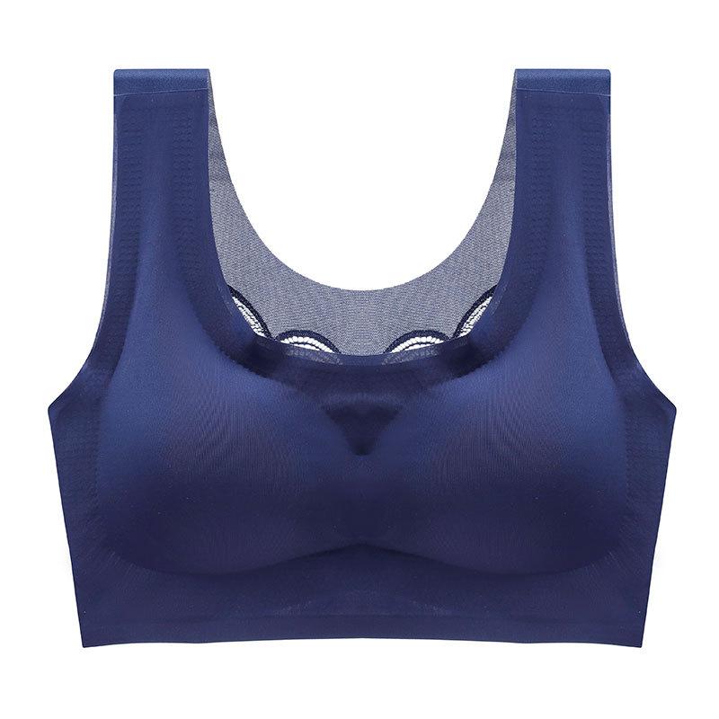 Bras Thin And Large Size Vest-style Seamless Bra Fat Sleep Sports Leisure, Beautiful Back Underwear Gather Close Breast
Bras Thin And Large Size Vest-style Seamless Bra Fat Sleep Sports Leisure, Beautiful Back Underwear Gather Close Breast