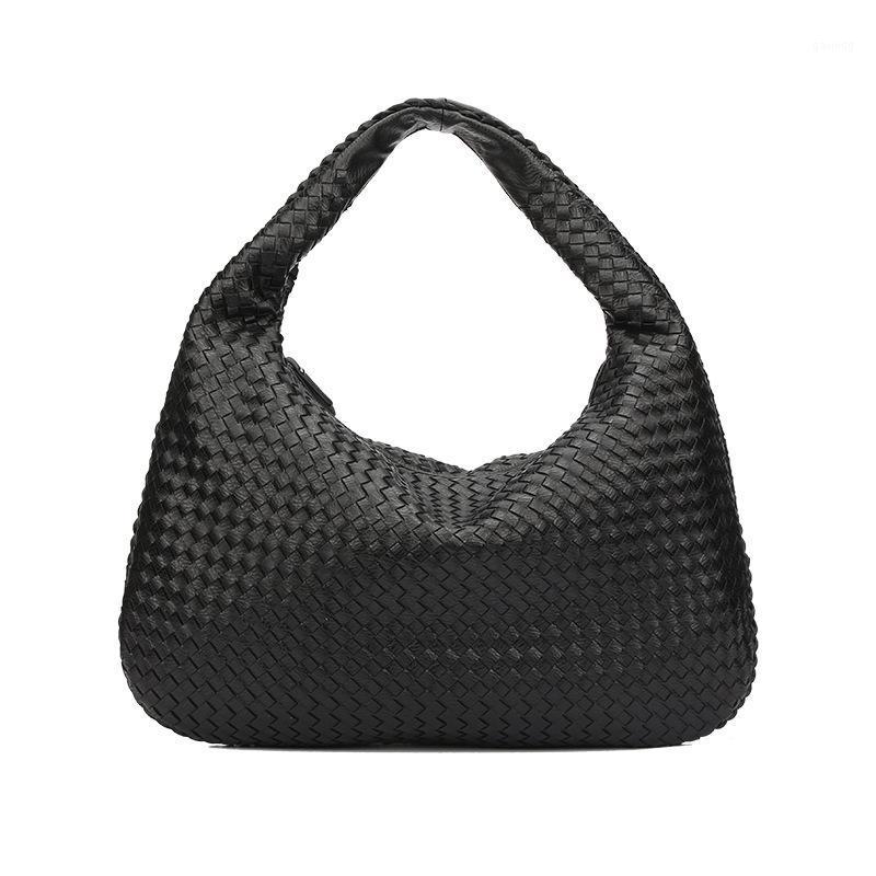 Women Hobos Brand Designer Pu Leather Knitted Tote Purse Female Large Shopping Bag Shoulder Carry Sac Totes, As photo1
Women Hobos Brand Designer Pu Leather Knitted Tote Purse Female Large Shopping Bag Shoulder Carry Sac Totes, As photo1