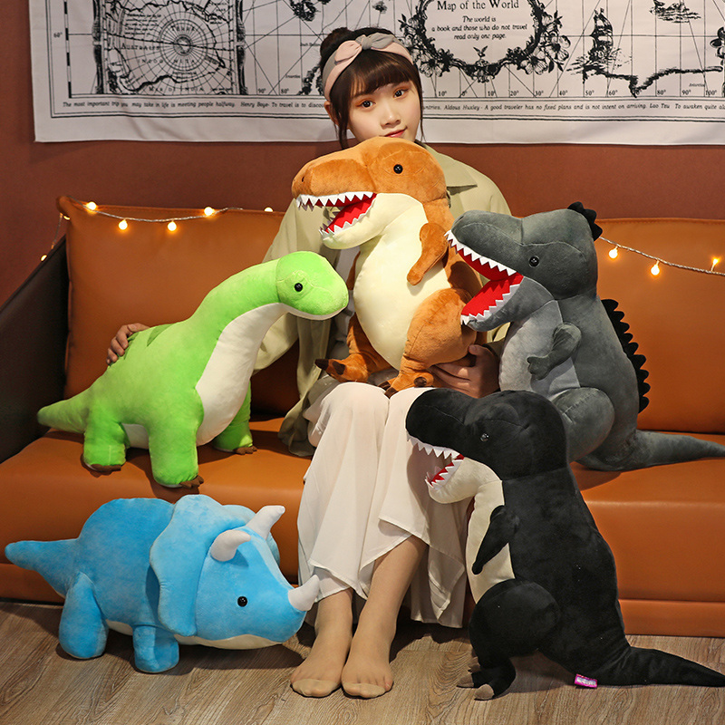 Creative cute simulation dinosaur stuffed toy triceratops tyrannosaurus long-necked dragon plush doll girl sleeping pillow child birthday event gift
Creative cute simulation dinosaur stuffed toy triceratops tyrannosaurus long-necked dragon plush doll girl sleeping pillow child birthday event gift
