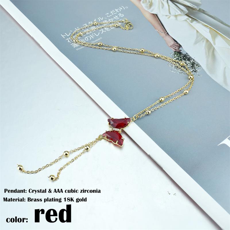 Pendant Necklaces 2021 Bohemian Tassel Crystal Butterfly Necklace For Woman High Quality Zircon Jewelry Gift, Silver
Pendant Necklaces 2021 Bohemian Tassel Crystal Butterfly Necklace For Woman High Quality Zircon Jewelry Gift, Silver