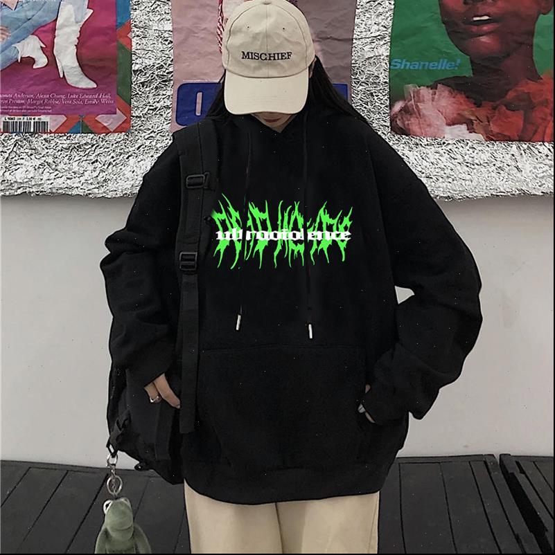 streetwear harajuku letter print womens hoodie casual hip hop long sleeve oversize loose punk clothes, Black
streetwear harajuku letter print womens hoodie casual hip hop long sleeve oversize loose punk clothes, Black