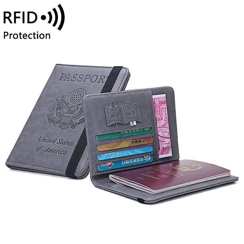 Card Holders 2021 Passport Bag Simple Multi-function Id Clip Ultra-thin Travel RFID Book, Black
Card Holders 2021 Passport Bag Simple Multi-function Id Clip Ultra-thin Travel RFID Book, Black