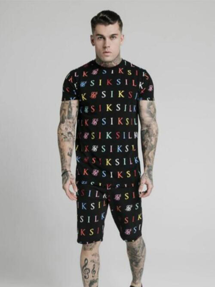 2021 Summer Men Fashion Trend 3D Printing Street Fashion Slim Short-Sleeved T-Shirt Shorts 2-Piece Set Europe Size
2021 Summer Men Fashion Trend 3D Printing Street Fashion Slim Short-Sleeved T-Shirt Shorts 2-Piece Set Europe Size