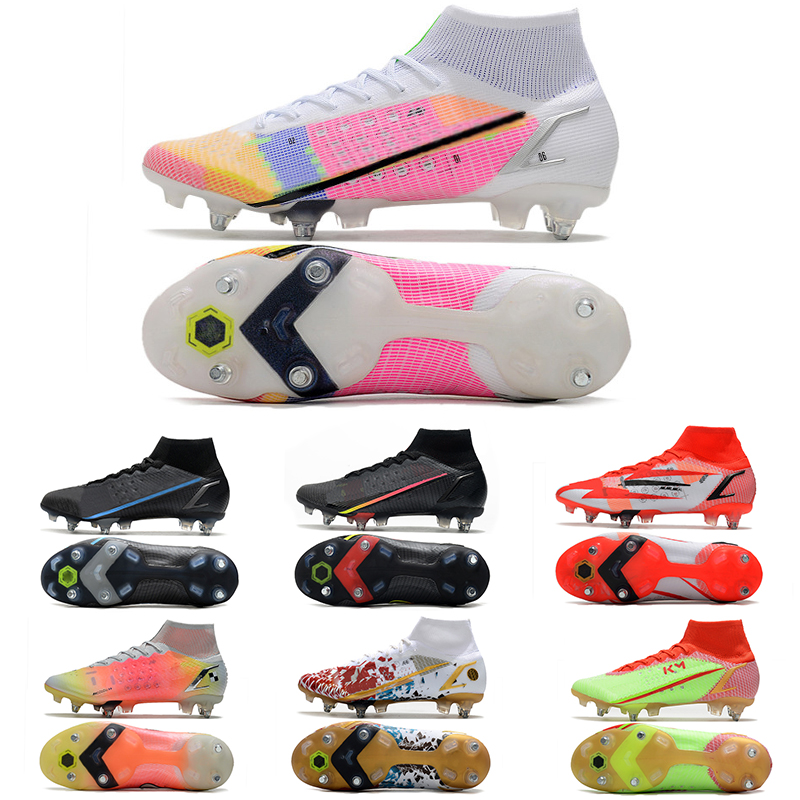 Soccer Shoes Renew Mercurial Superfly VIII 8 Elite SG Dynamic Turquoise Lime Glow Dragonfly Dream Speed 4 Prism Pro KM Flame Motivation Pack Cleats FOOTBALL Boots, Color 1
Soccer Shoes Renew Mercurial Superfly VIII 8 Elite SG Dynamic Turquoise Lime Glow Dragonfly Dream Speed 4 Prism Pro KM Flame Motivation Pack Cleats FOOTBALL Boots, Color 1