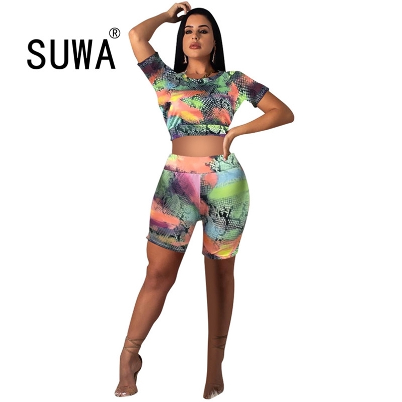 Tie Dye Tracksuit Women Shorts Two Piece Matching Sets Short Sleeve Crop Top Tunic And Biker Sportswear Sexy Club Outfits 210525, Multi
Tie Dye Tracksuit Women Shorts Two Piece Matching Sets Short Sleeve Crop Top Tunic And Biker Sportswear Sexy Club Outfits 210525, Multi