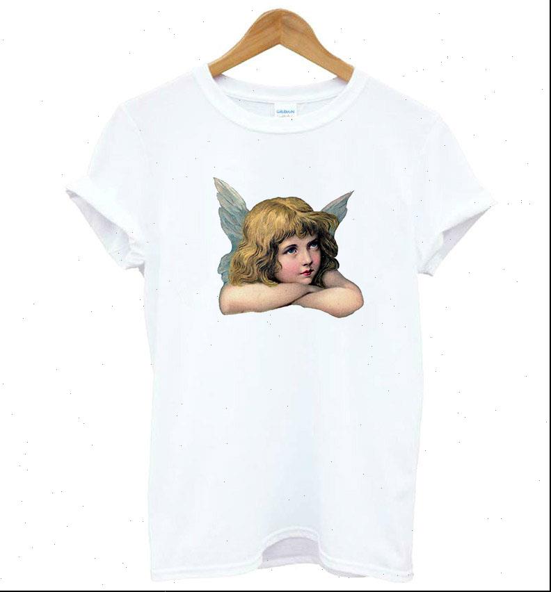 women thinking angel cute girl print tshirt cotton casual funny t shirt lady yong tee drop ship s, White
women thinking angel cute girl print tshirt cotton casual funny t shirt lady yong tee drop ship s, White