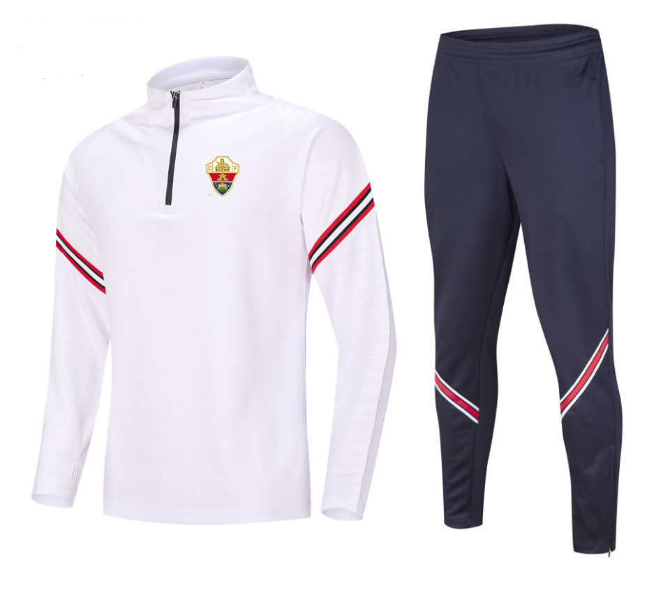 Newest Elche CF Soccer Team Training Men's Tracksuits Jogging Jacket Sets Running Sport Wear Football Home Kits Adult Clothes Hiking Suits, Blue
Newest Elche CF Soccer Team Training Men's Tracksuits Jogging Jacket Sets Running Sport Wear Football Home Kits Adult Clothes Hiking Suits, Blue