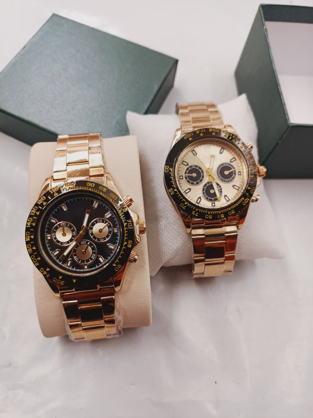 Luxury Ladies Premium Waterproof Watch Brand 40mm Quartz Diamond Movement Stainless Steel Strap and Gift Box 2021 3A, Slivery;brown
Luxury Ladies Premium Waterproof Watch Brand 40mm Quartz Diamond Movement Stainless Steel Strap and Gift Box 2021 3A, Slivery;brown