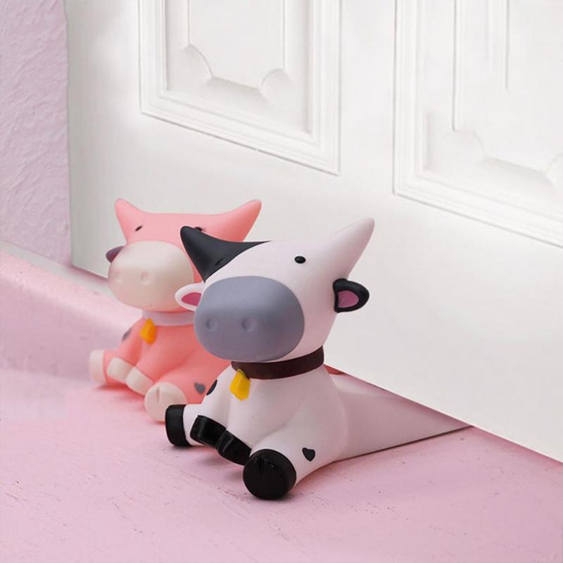Door Stopper Anti-collision Silicone Resin Cartoon Cow Wall Protector Anti-collision Door Stop Stopper For Home Decoration
Door Stopper Anti-collision Silicone Resin Cartoon Cow Wall Protector Anti-collision Door Stop Stopper For Home Decoration