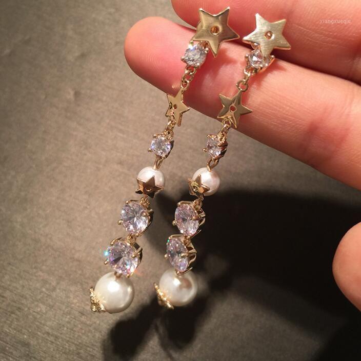 Vintage Distressed Insects Earrings Women Extra Long Tassels Star Pearl Shiny Round Rhinestone Elegant Ladies Banquet Jewelry Dangle & Chand, Silver
Vintage Distressed Insects Earrings Women Extra Long Tassels Star Pearl Shiny Round Rhinestone Elegant Ladies Banquet Jewelry Dangle & Chand, Silver