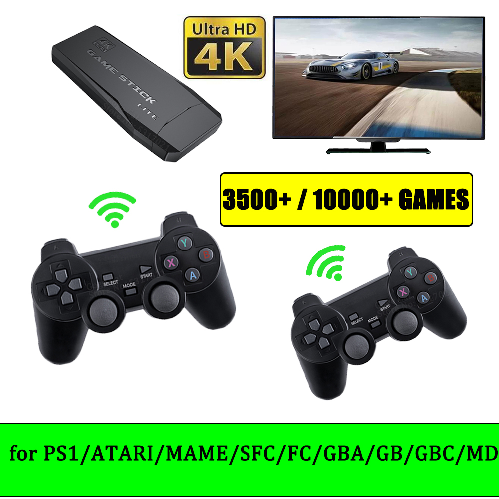Video Game Console Arcade Wireless Kids Retro Emulator Console 10000 Game 4K HD Output TV Gaming Gamepad for Super Nintendo /PS1
Video Game Console Arcade Wireless Kids Retro Emulator Console 10000 Game 4K HD Output TV Gaming Gamepad for Super Nintendo /PS1