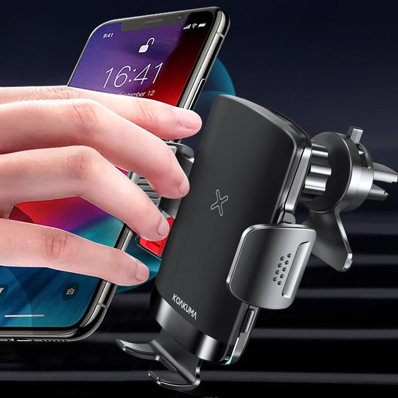 Cell Phone Mounts & Holders 15W Wireless Charging Mobile Holder Automatic Clamping Smart Sensor Car Fast Charger Mount For
Cell Phone Mounts & Holders 15W Wireless Charging Mobile Holder Automatic Clamping Smart Sensor Car Fast Charger Mount For