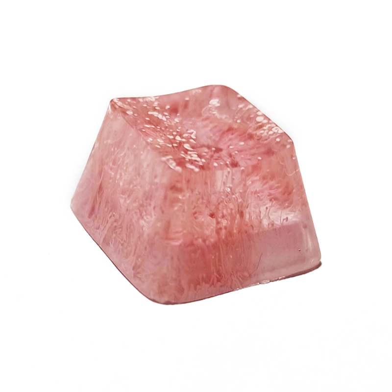 Handmade Customized Cherry Profile R4 Resin Keycap for MX Switches Mechanical Keyboard RGB Snowflake