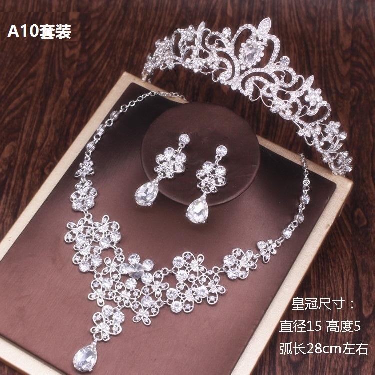 Hair Clips & Barrettes Wedding Bridal Prom Crystal Rhinestone Necklace Earrings Tiaras Crown Jewelry Sets For Bride Bridesmaid, Golden;silver
Hair Clips & Barrettes Wedding Bridal Prom Crystal Rhinestone Necklace Earrings Tiaras Crown Jewelry Sets For Bride Bridesmaid, Golden;silver