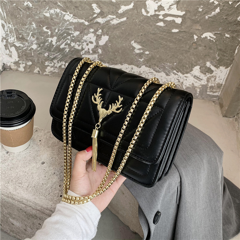 Fashion Flap Bag For Women 2021 Brand Designer Handbag Messenger Hand Bags Mini Purse Gold Chain Girls Crossbody Bags Female, Black
Fashion Flap Bag For Women 2021 Brand Designer Handbag Messenger Hand Bags Mini Purse Gold Chain Girls Crossbody Bags Female, Black