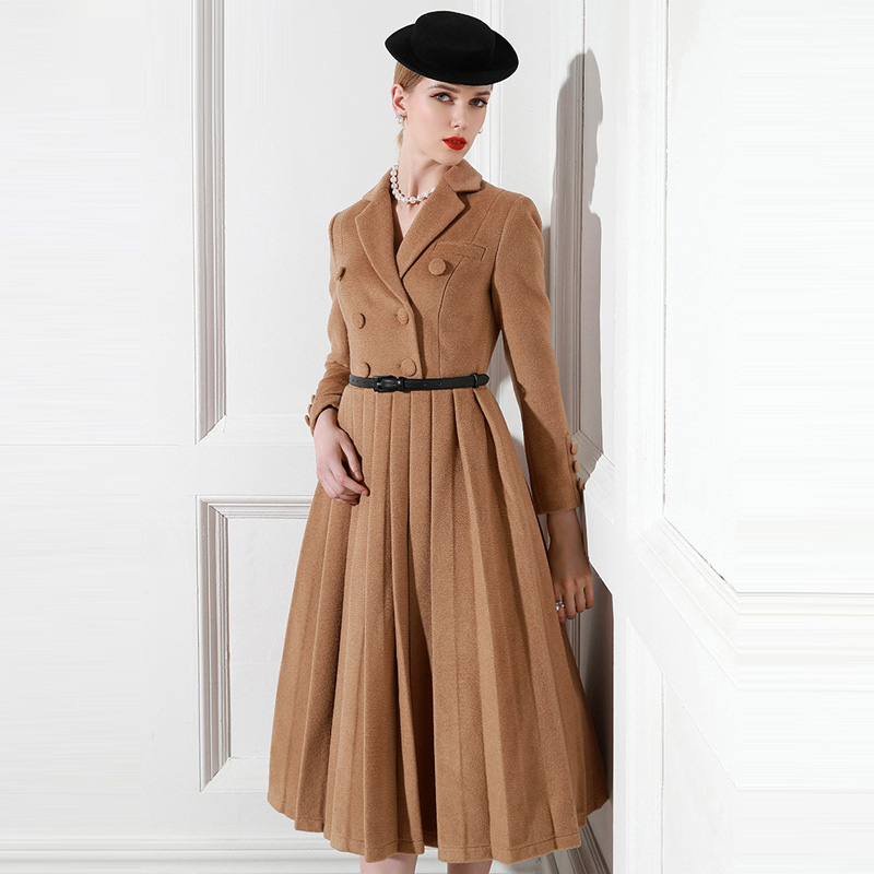 Brand 2021 Spring And Autumn New Retro Suit Collar Long Sleeve French Dress High End Temperament, Beige
Brand 2021 Spring And Autumn New Retro Suit Collar Long Sleeve French Dress High End Temperament, Beige