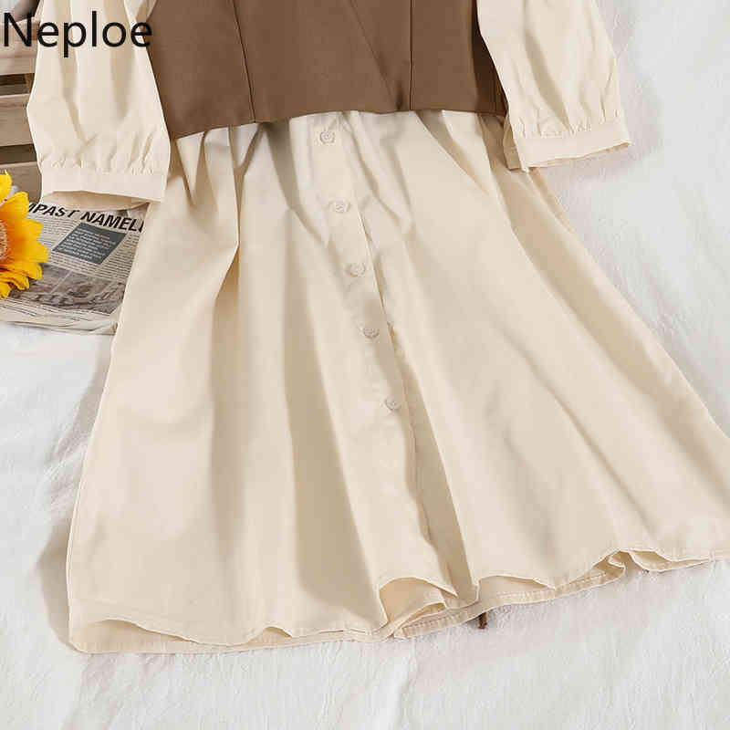 Neploe 2 Piece Set Elegant Korean Dress Hollow Out Backless Dresses Sling Vest Tops Femme Roupas Korean Suit Women Two Piece Set 210422