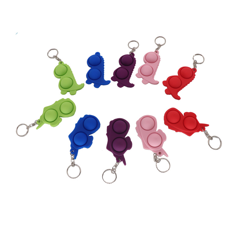 Push its Pops Fidget Decompression Toys Mini Dinosaur & Unicorn Silicone Bubbles Reliver Stress Toy Finger Bubble Music Keychain
Push its Pops Fidget Decompression Toys Mini Dinosaur & Unicorn Silicone Bubbles Reliver Stress Toy Finger Bubble Music Keychain