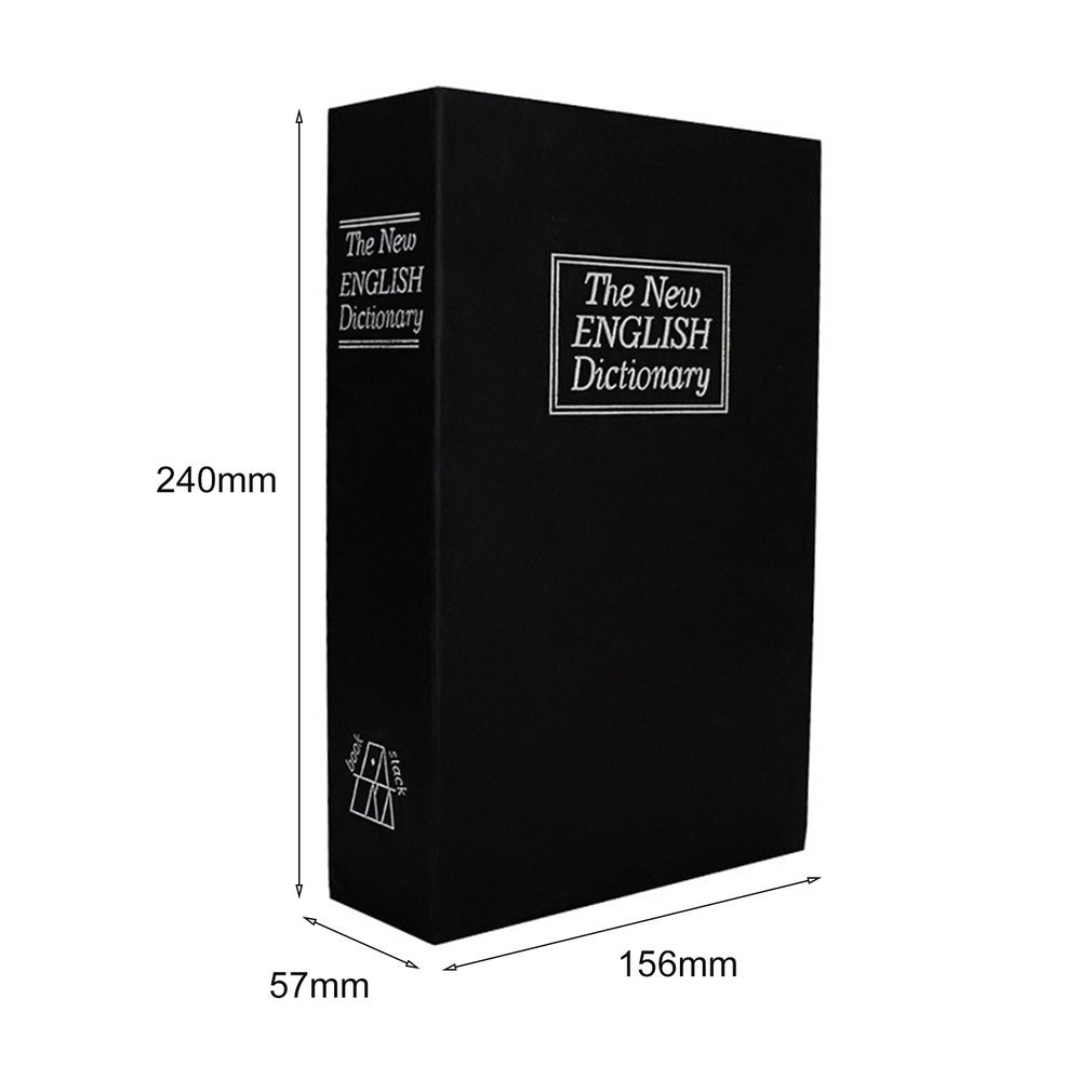 Novelty English Dictionary Form Key Spaarpot Safe Money Cash Coins Saving Box Kid Child Birthday present