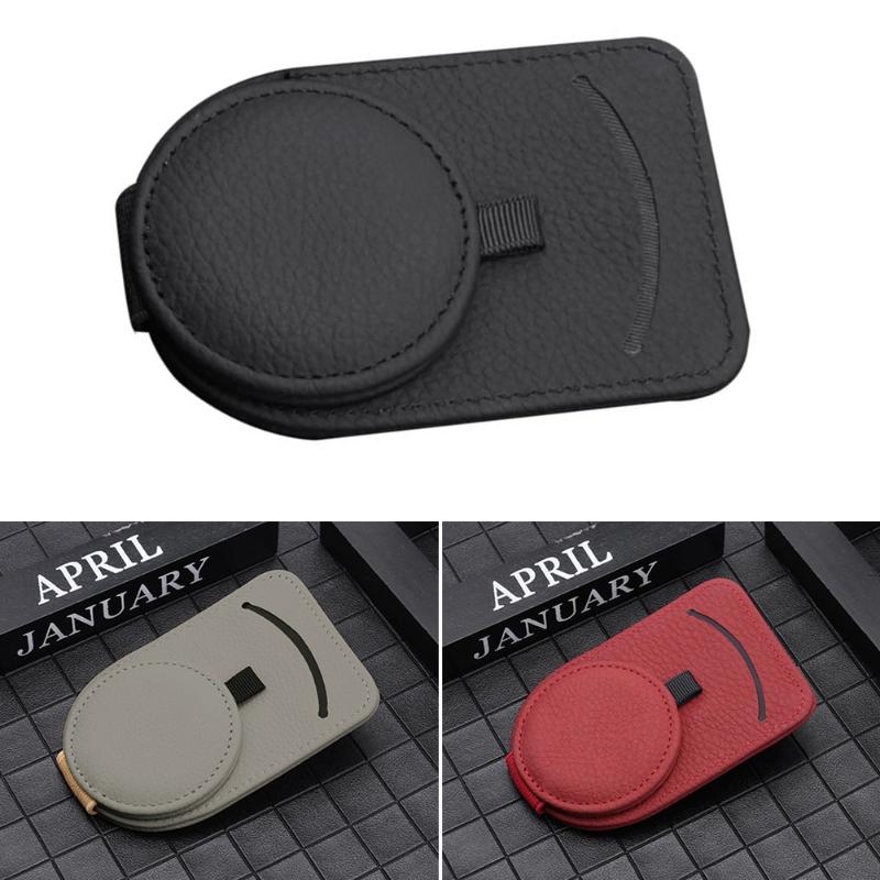 Car Organizer Universal Leather Sunshade Storage Bag Sun Visor Pocket For Glasses Frame Card Shade Clip
Car Organizer Universal Leather Sunshade Storage Bag Sun Visor Pocket For Glasses Frame Card Shade Clip