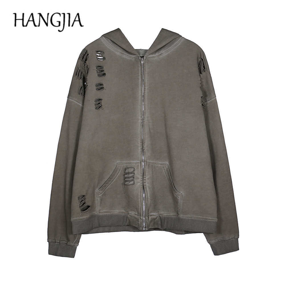 Vintage Distressed Pullover Hoodies Oversized Ripped Hooded Sweatshirt Streetwear Wash Hole Zipper Hoodies Hip Hop Men Clothing C0607, Beige
Vintage Distressed Pullover Hoodies Oversized Ripped Hooded Sweatshirt Streetwear Wash Hole Zipper Hoodies Hip Hop Men Clothing C0607, Beige