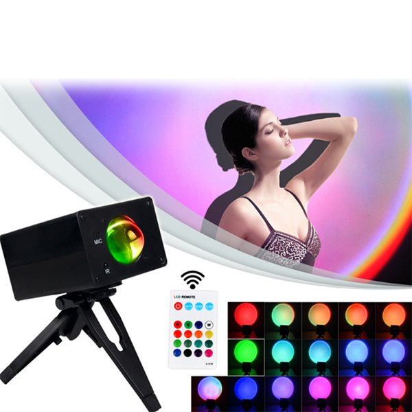 Sunset Projection Lamp Remote Control Color Changing Romantic USB Night Light Home Coffee Shop Background Wall Decor Sun Lighting
Sunset Projection Lamp Remote Control Color Changing Romantic USB Night Light Home Coffee Shop Background Wall Decor Sun Lighting