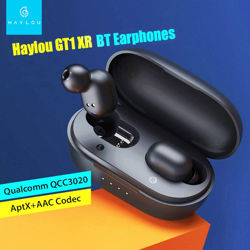 Headphones & Earphones Haylou GT1 XR True Wireless Gaming Headsets Stereo Bluetooth 5.0 Earphone QCC3020 AptX+AAC Sweatproof Sports Earbuds
Headphones & Earphones Haylou GT1 XR True Wireless Gaming Headsets Stereo Bluetooth 5.0 Earphone QCC3020 AptX+AAC Sweatproof Sports Earbuds