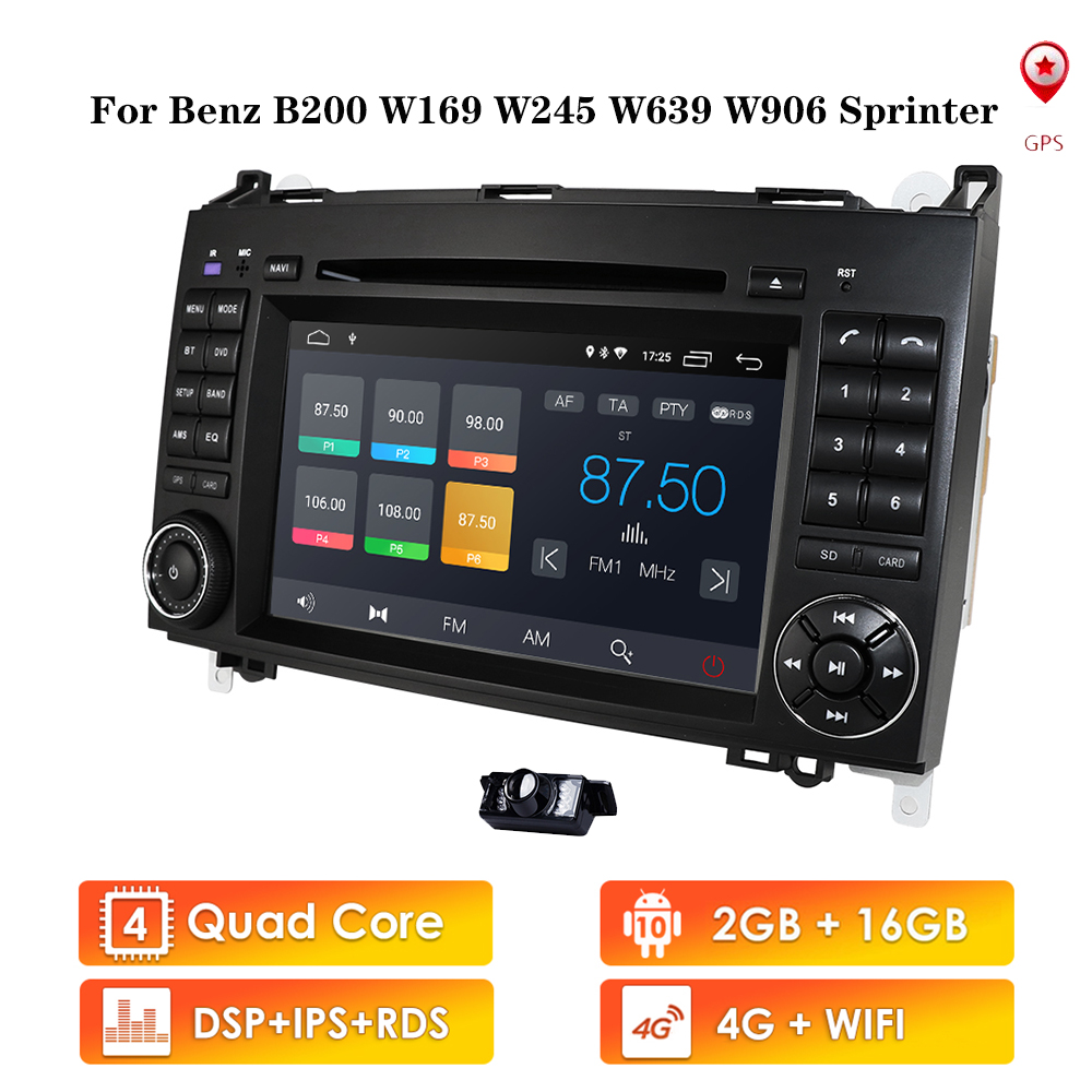Android10 2Din Auto Radio Car DVD GPS For Mercedes Benz B Class B200 W169 W245 W639 Viano Vito Sprinter B170 Headunit Stereo USB
Android10 2Din Auto Radio Car DVD GPS For Mercedes Benz B Class B200 W169 W245 W639 Viano Vito Sprinter B170 Headunit Stereo USB