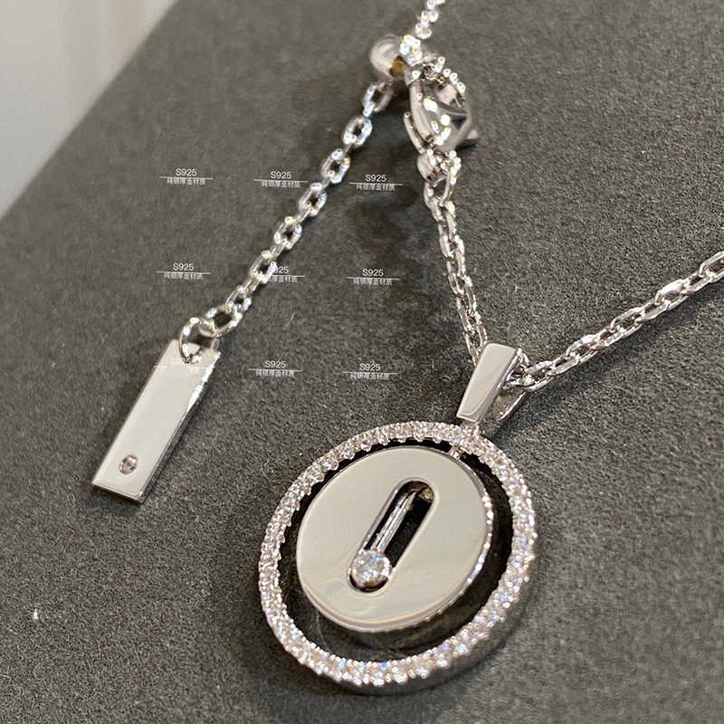 2022 New Pure 925 Sterling Silver Jewelry For Women Beach Necklace Slide Stone Pendants Move Diamond Design Summer Luxury Brand
2022 New Pure 925 Sterling Silver Jewelry For Women Beach Necklace Slide Stone Pendants Move Diamond Design Summer Luxury Brand
