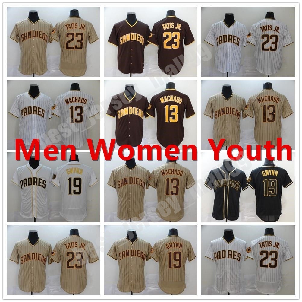 Custom 2021 Men Women Youth Kids 19 Tony Gwynn Jersey San Diego 13 Manny Machado 23 Fernando Tatis Jr. Flex Base Cool Baseball, Blue;black
Custom 2021 Men Women Youth Kids 19 Tony Gwynn Jersey San Diego 13 Manny Machado 23 Fernando Tatis Jr. Flex Base Cool Baseball, Blue;black