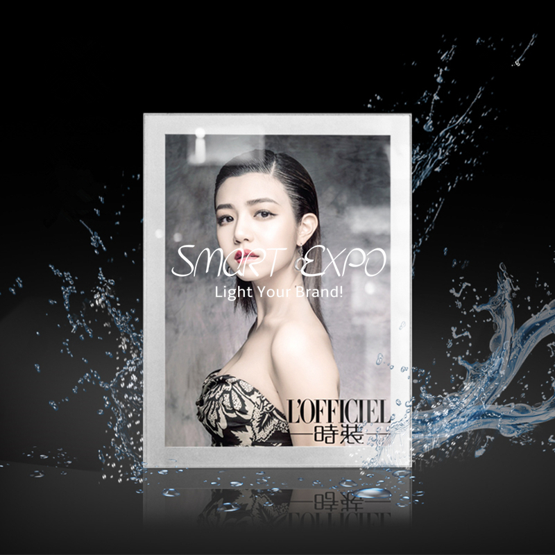 Outdoor Waterproof LED Light Box Advertising Display Exterior Poster Board with Wood Case Packing (40*60cm)