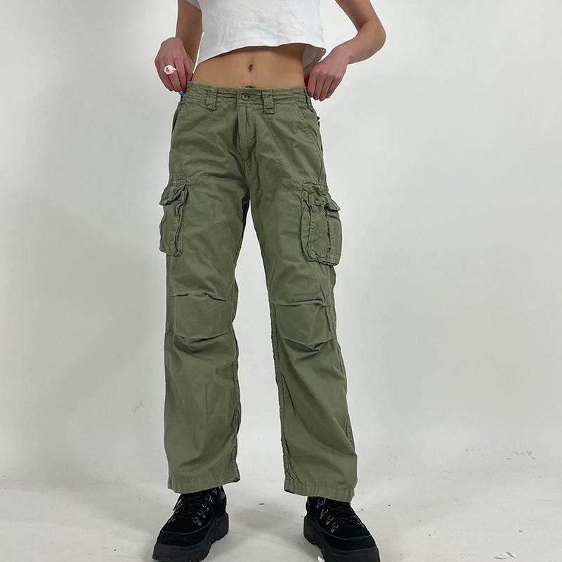 Women's Pants & Capris WeiYao Low Waist Green Cargo Women Streetwear Hip Hop Baggy Straight Leg Pockets Vintage Harajuku Y2K Aesthesti, Black;white
Women's Pants & Capris WeiYao Low Waist Green Cargo Women Streetwear Hip Hop Baggy Straight Leg Pockets Vintage Harajuku Y2K Aesthesti, Black;white