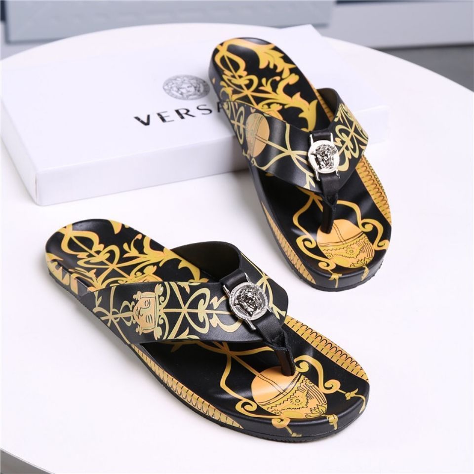 New Flip Flop Men Shoe Top Layer Cowhide Upper 3d Printing Cowhide Inner Sole Anti Slip Sole, Black
New Flip Flop Men Shoe Top Layer Cowhide Upper 3d Printing Cowhide Inner Sole Anti Slip Sole, Black