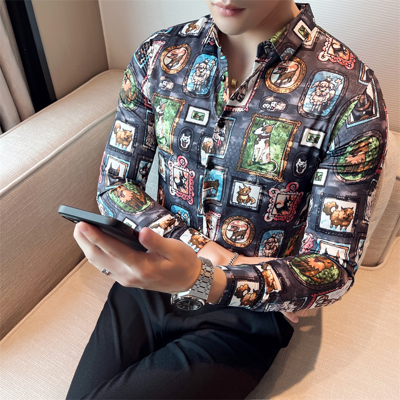 2022ss Designers Mens Dress Shirts Business Fashion Casual Shirt Brands Men Shirts Spring Slim Fit Shirts chemises de marque pour hommes M- top03, Black
2022ss Designers Mens Dress Shirts Business Fashion Casual Shirt Brands Men Shirts Spring Slim Fit Shirts chemises de marque pour hommes M- top03, Black