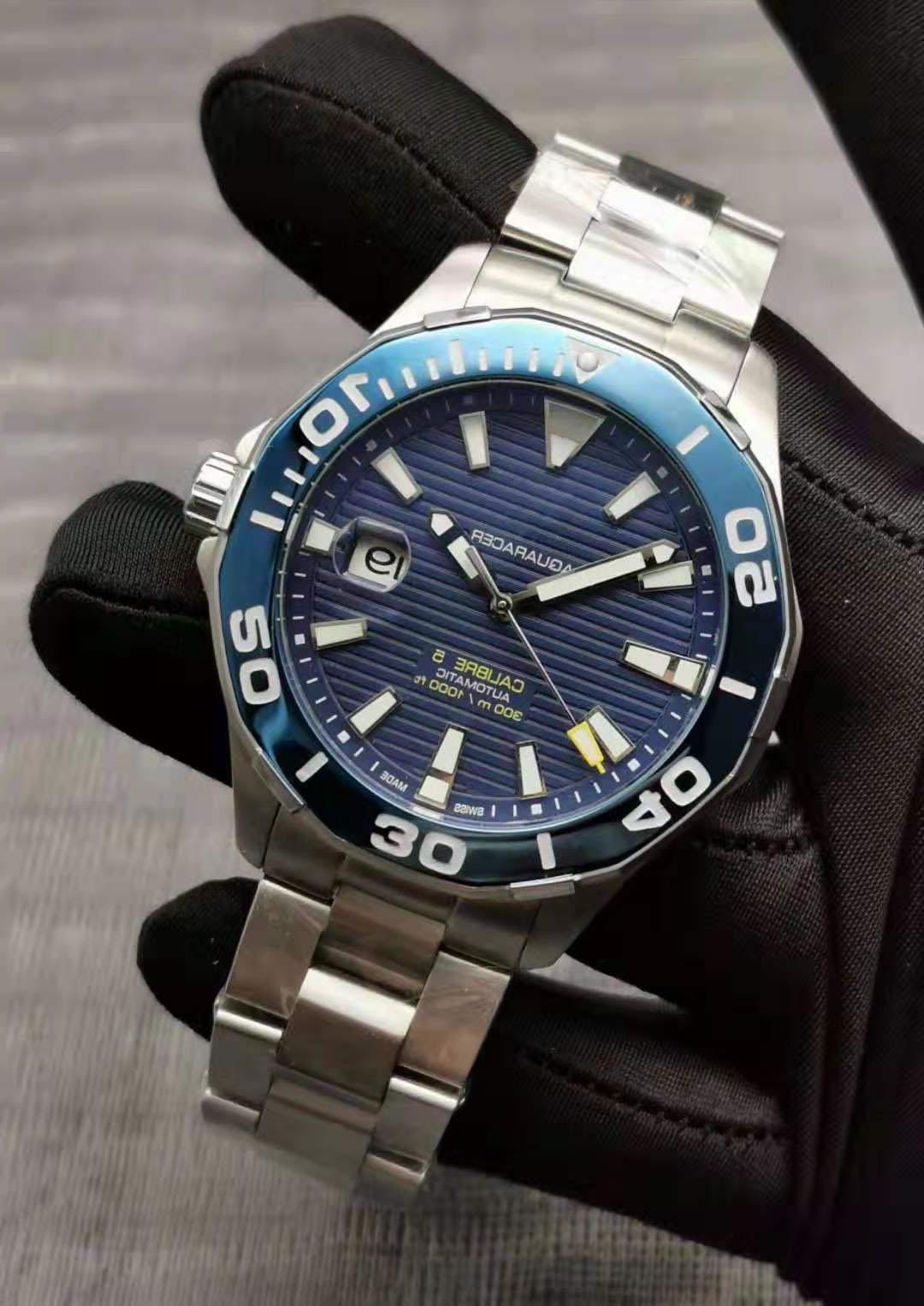 Aquar-acer Top 41mm 2021 Luxury Calibre 5 Automatic Mens Watch Stainless Steel Band Watches 2813 Movement Watch, Not ship
Aquar-acer Top 41mm 2021 Luxury Calibre 5 Automatic Mens Watch Stainless Steel Band Watches 2813 Movement Watch, Not ship