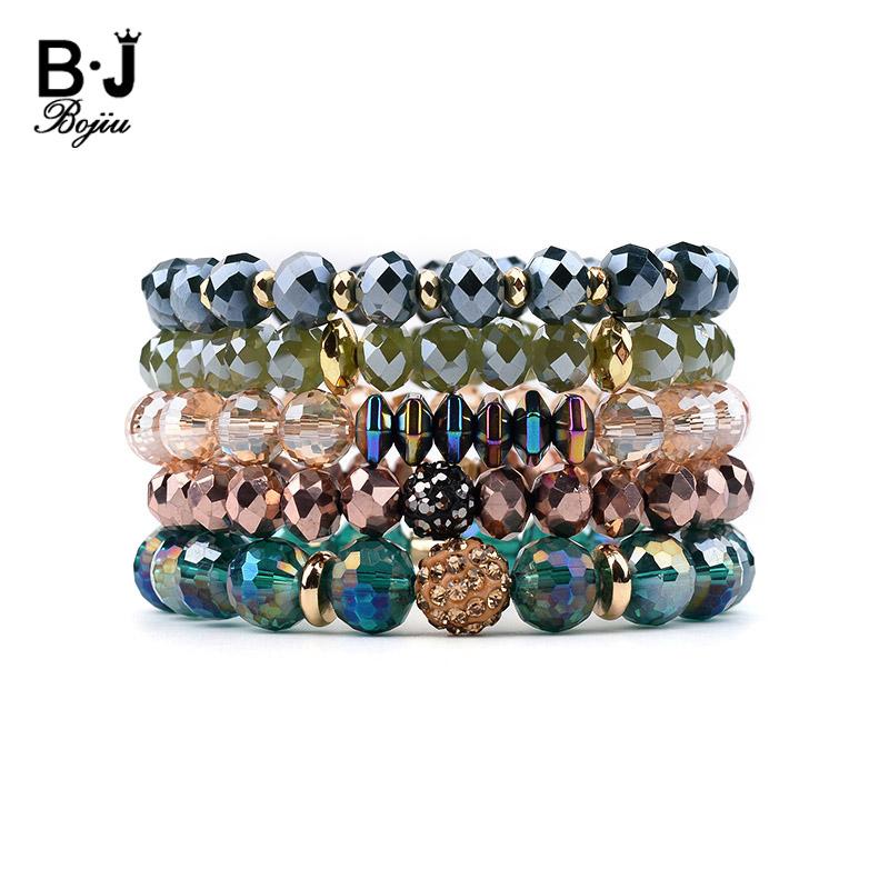 Beaded, Strands BOJIU 5 Colors Multilayer Crystal Bead Bracelets For Women Elastic Cute Vintage Bracelet Female Party Jewelry Christmas Gift, Black
Beaded, Strands BOJIU 5 Colors Multilayer Crystal Bead Bracelets For Women Elastic Cute Vintage Bracelet Female Party Jewelry Christmas Gift, Black