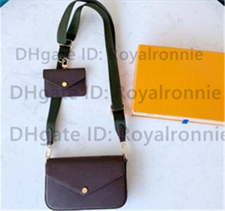 Luxurys Designers Bags 2021 cross body Multi Pochette womens 3in1 crossbody shoulder Genuine Real Leather handbag totes felicie strap with box chain wallets purse, No bags
Luxurys Designers Bags 2021 cross body Multi Pochette womens 3in1 crossbody shoulder Genuine Real Leather handbag totes felicie strap with box chain wallets purse, No bags