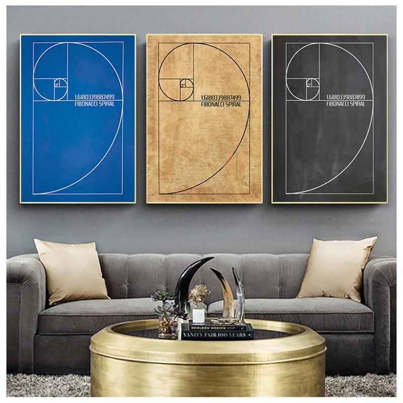 Paintings Fibonacci Spiral Patent Wall Art Canvas Painting Golden Ratio Posters And Prints Vintage Blueprint Gift Idea Science Decoration
Paintings Fibonacci Spiral Patent Wall Art Canvas Painting Golden Ratio Posters And Prints Vintage Blueprint Gift Idea Science Decoration