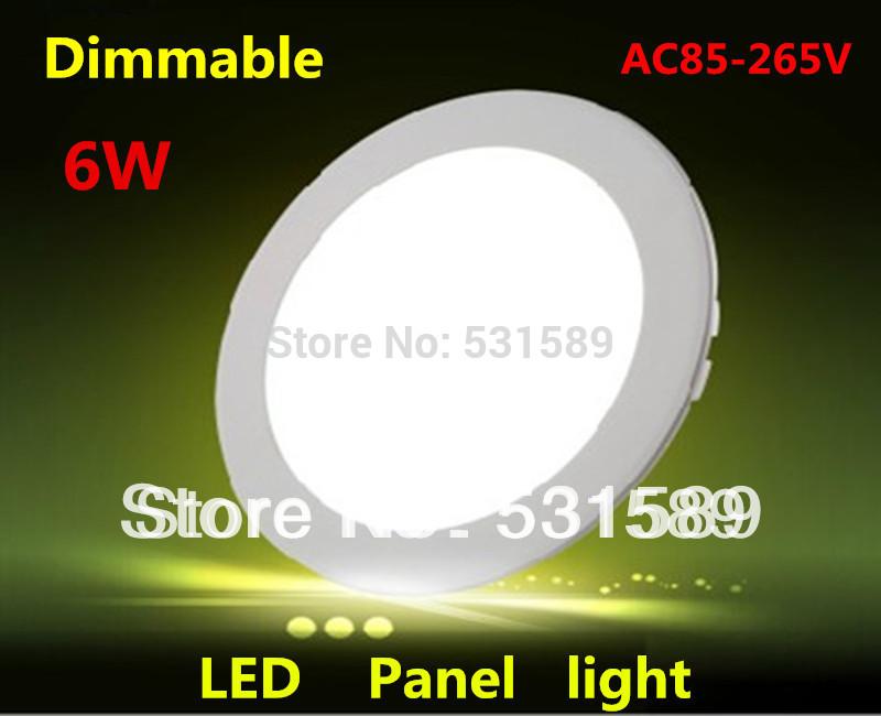 Wholesale50pcs/Lot 6W Dimmable Round Led Panel Light AC85-265V Ceiling 520lumens, Lights
Wholesale50pcs/Lot 6W Dimmable Round Led Panel Light AC85-265V Ceiling 520lumens, Lights