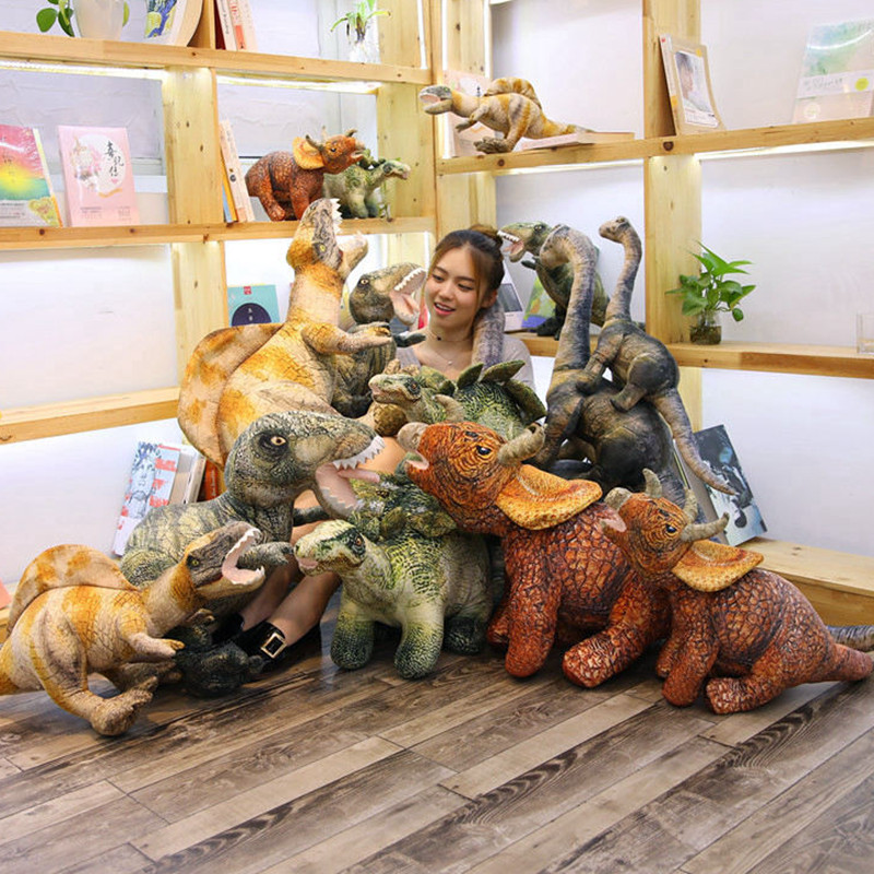 Simulation Jurassic Dinosaur Plush Stuffed Toy Large Tyrannosaurus Long-necked Dragon Stegosaurus Triceratops Doll Children's Room Decoration Boys Birthday Gift
Simulation Jurassic Dinosaur Plush Stuffed Toy Large Tyrannosaurus Long-necked Dragon Stegosaurus Triceratops Doll Children's Room Decoration Boys Birthday Gift