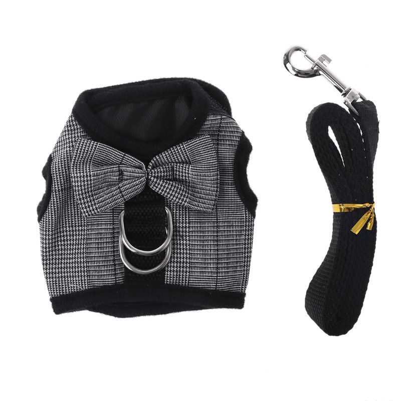 Rabbits Hamster Harnas Vest Met Leas Bunny Mesh Chest strap Harnassen Fret Cavia Small animals Household accessories S/M/L