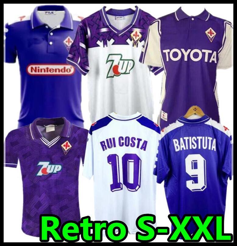 1998 1999 Retro Fiorentina Soccer Jerseys 9 BATISTUTA 10 RUI COSTA 98 99 Home Football Shirt 2000 Camisas de Futebol 92 93, Black;yellow
1998 1999 Retro Fiorentina Soccer Jerseys 9 BATISTUTA 10 RUI COSTA 98 99 Home Football Shirt 2000 Camisas de Futebol 92 93, Black;yellow