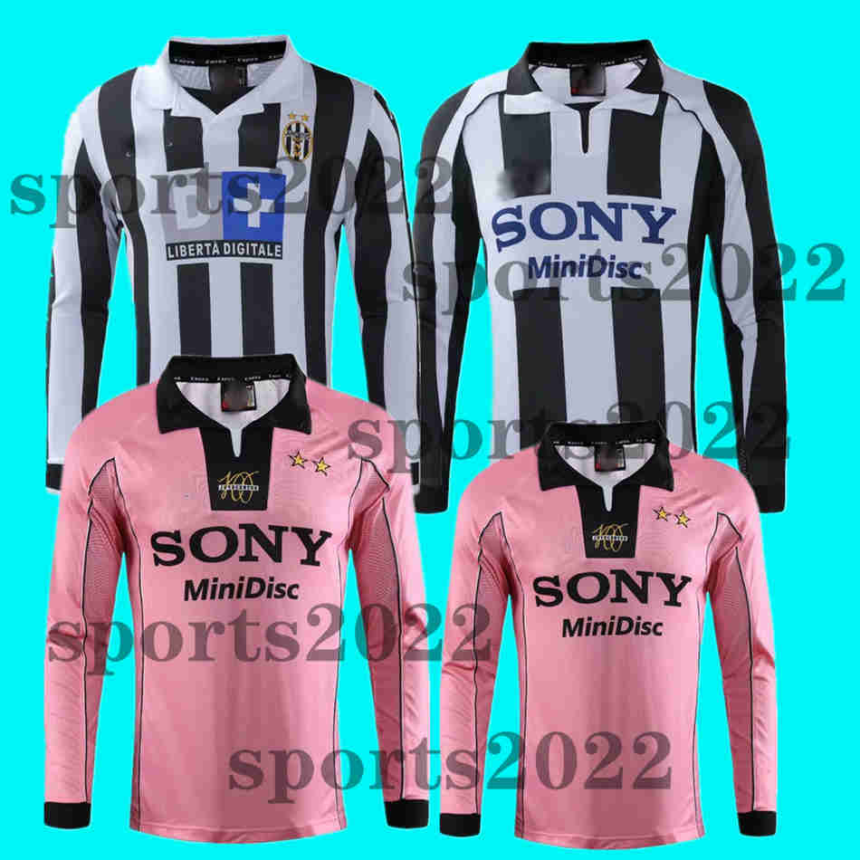 1997 1998 Retro soccer jersey 97 98 home #21 ZIDANE 99 00 #10 DEL PIERO away third #26 BOBAN Classic Long sleeve DAVIDS Football Shirt
1997 1998 Retro soccer jersey 97 98 home #21 ZIDANE 99 00 #10 DEL PIERO away third #26 BOBAN Classic Long sleeve DAVIDS Football Shirt