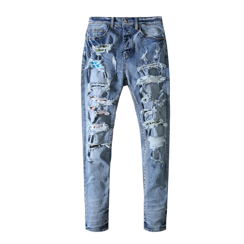 2021 Mens Designer Jeans Distressed Ripped Biker Slim Fit Motorcycle Denim For Men s Top Quality Fashion jean Mans Pants pour hommes #067, Contact me
2021 Mens Designer Jeans Distressed Ripped Biker Slim Fit Motorcycle Denim For Men s Top Quality Fashion jean Mans Pants pour hommes #067, Contact me